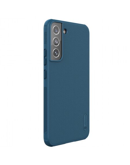 Nillkin Super Frosted Shield Pro durable cover for Samsung Galaxy S22 + (S22 Plus) blue
