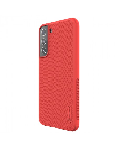 Nillkin Super Frosted Shield Pro durable cover for Samsung Galaxy S22 + (S22 Plus) red
