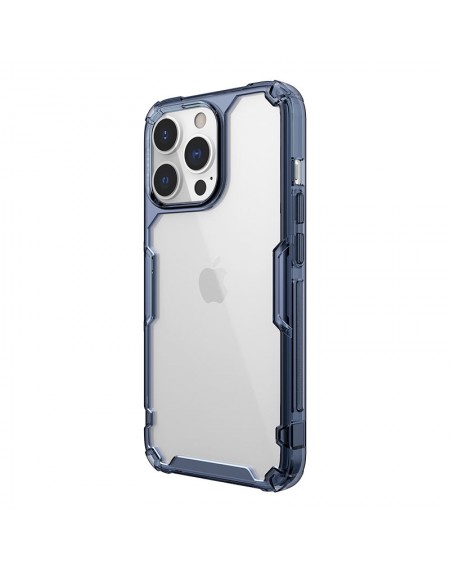 Nillkin Nature Pro case for iPhone 13 Pro Max armored cover blue cover