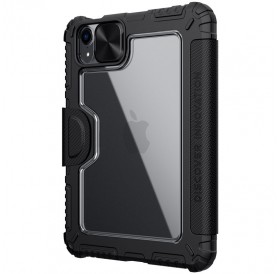 Nillkin Bumper Leather Case Pro armored Smart Cover with camera cover and iPad mini 2021 stand black
