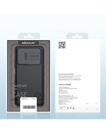 Nillkin CamShield Pro Case Hard Armor Cover Camera Cover for Xiaomi Mi 11T Pro / Mi 11T Black