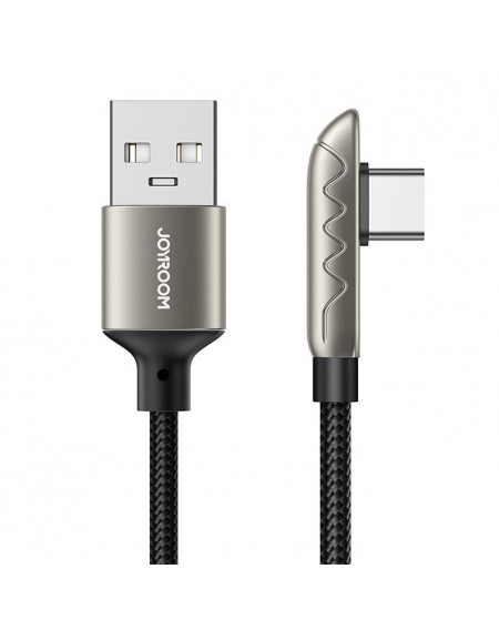 Joyroom gaming USB cable - USB Type C charging / data transmission 3A 1.2m silver (S-1230K3)
