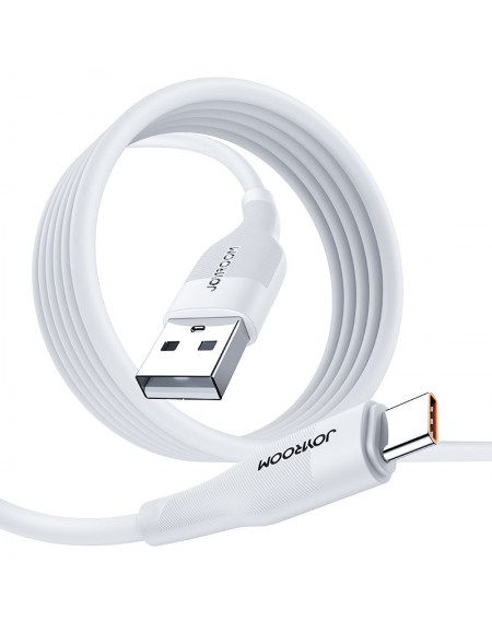 Joyroom USB cable - USB Type C for fast charging / data transmission 6A 1m white (S-1060M12)