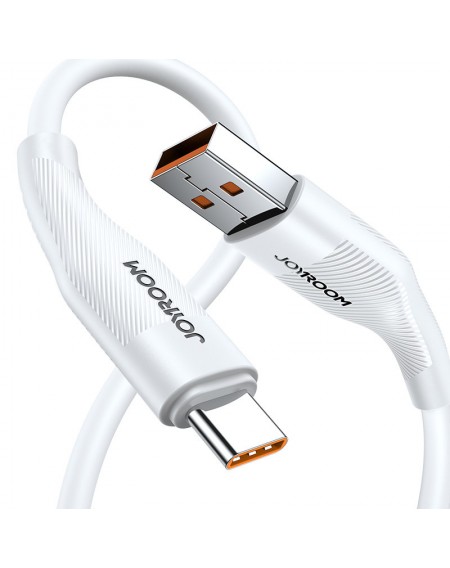 Joyroom USB cable - USB Type C for fast charging / data transmission 6A 1m white (S-1060M12)