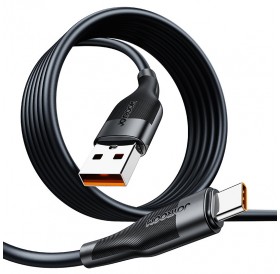 Joyroom USB cable - USB Type C for fast charging / data transmission 6A 1m black (S-1060M12)