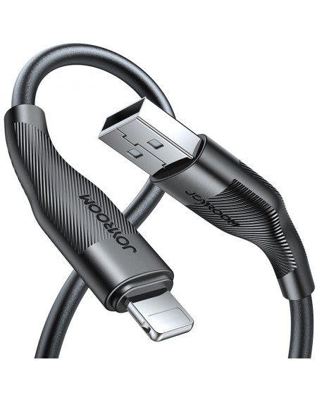 Joyroom USB cable - Lightning charging / data transmission 3A 1m black (S-1030M12)