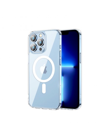 Joyroom Mingkai Series Durable MagSafe Case for iPhone 13 Pro Max (6.7 ") Transparent (JR-BP962)