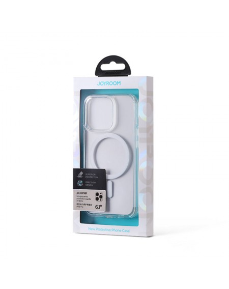 Joyroom Mingkai Series Rugged MagSafe Case for iPhone 13 (6.1 ") Transparent (JR-BP960)