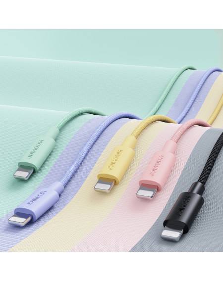 Joyroom Durable USB Type C - Lightning Fast Charging / Data Cable 20W 2m Violet (S-2024M13)
