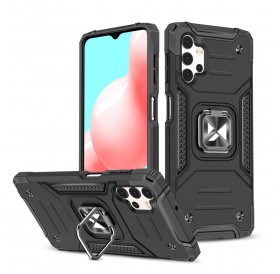 Wozinsky Ring Armor tough hybrid case cover + magnetic holder for Samsung Galaxy A23 black