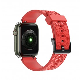 Watch Strap Y strap for Apple Watch 7 / SE (45/44 / 42mm) band watchband red