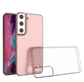 Gel case cover for Ultra Clear 0.5mm Samsung Galaxy S22 + (S22 Plus) transparent
