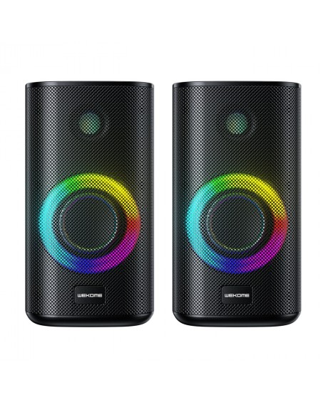 WK Design wireless Bluetooth 5.0 speakers black (D33)