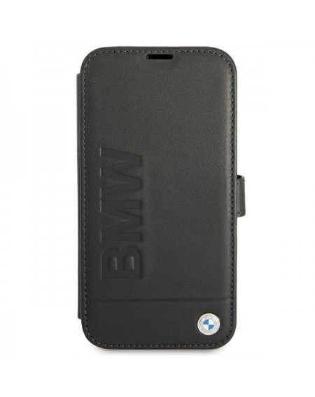Etui BMW BMFLBKP13MSLLBK iPhone 13 6,1" czarny/black book Signature