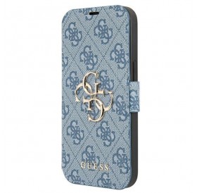 Guess GUBKP13S4GMGBL iPhone 13 mini 5,4" niebieski/blue book 4G Big Metal Logo
