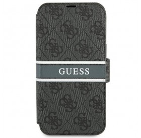 Guess GUBKP13X4GDGR iPhone 13 Pro Max 6,7" szary/grey book 4G Stripe