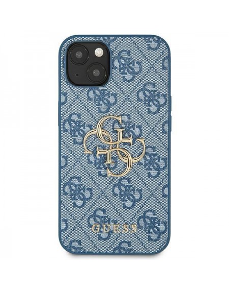 Guess GUHCP13S4GMGBL iPhone 13 mini 5,4" niebieski/blue hardcase 4G Big Metal Logo