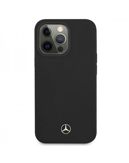 Mercedes MEHCP13LSILBK iPhone 13 Pro / 13 6,1" czarny/black hardcase Silicone Line