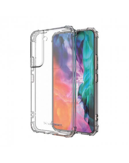 Wozinsky Anti Shock Armored Case for Samsung Galaxy S22 transparent