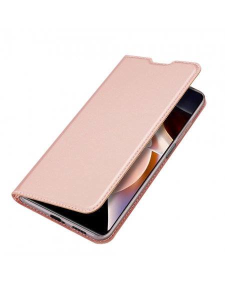 Dux Ducis Skin Pro holster case with flip cover Xiaomi Redmi Note 11 Pro+ 5G (China) / 11 Pro 5G (China) / Mi11i HyperCharge / POCO X4 NFC pink