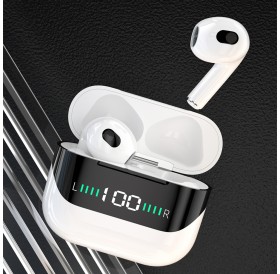Dudao U15 TWS in-ear headphones with charge status indicator white (U15)