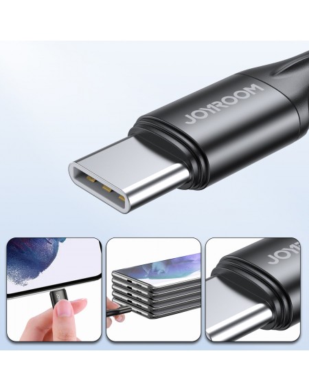 Joyroom fast charging / data cable USB Type C - USB Type C PD 60W 2m black (S-2030N1-60)