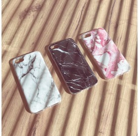 Wozinsky Marble TPU cover gel marble for Samsung Galaxy S22 black
