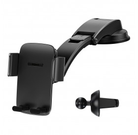 Baseus 2in1 car holder for the cockpit and ventilation grille black (SUYK010001)