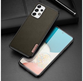 Dux Ducis Fino case is made of nylon material for Samsung Galaxy A73 green