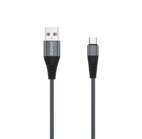 Dudao cable USB - USB Type C 6A cable 1 m gray (TGL1T)