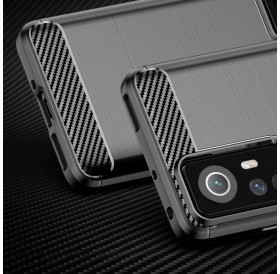 Carbon Case Flexible Cover Sleeve for Xiaomi 12 / 12X black