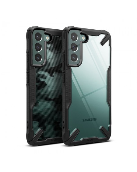 Ringke Fusion X case armored cover with frame for Samsung Galaxy S22 + (S22 Plus) black