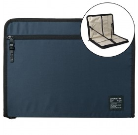Ringke Smart Zip Pouch universal case for laptop, tablet (up to 13 &#39;&#39;), stand, bag, organizer, navy blue