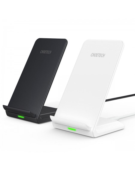 Choetech Set 2 x Qi Wireless Charger Stand 10W Stand Black White (T524-S)