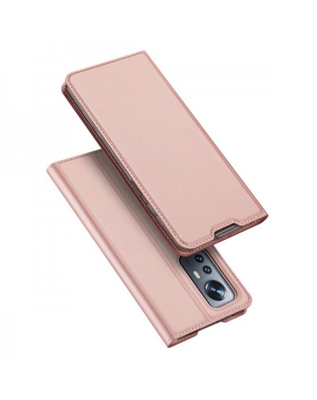 Dux Ducis Skin Pro Holster Cover Flip Cover for Xiaomi 12X / 12 pink