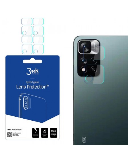 3MK Lens Protect Xiaomi Redmi Note 11 Pro / Redmi Note 11 Pro 5G Camera lens protection 4pcs