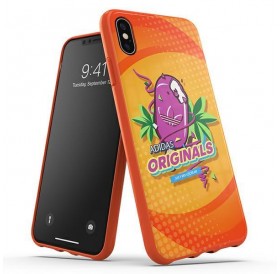 Adidas Moulded Case BODEGA iPhone Xs Max pomarańczowy/orange 34954