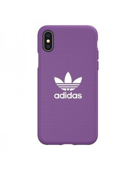 Adidas Moulded Case CANVAS iPhone X/Xs purpurowy/purple 33330