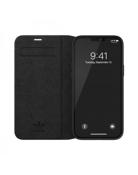 Adidas OR Booklet Case BASIC iPhone 12 Pro Max 6,7" czarno biały/black white 42228