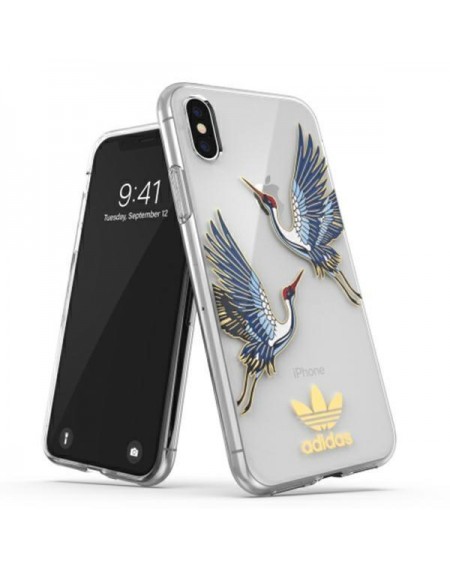 Adidas OR Clear Case CNY iPhone X/Xs złoty/gold 37871