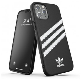 Adidas OR Moulded Case PU iPhone 12 Pro Max czarno biały/ black white 42231