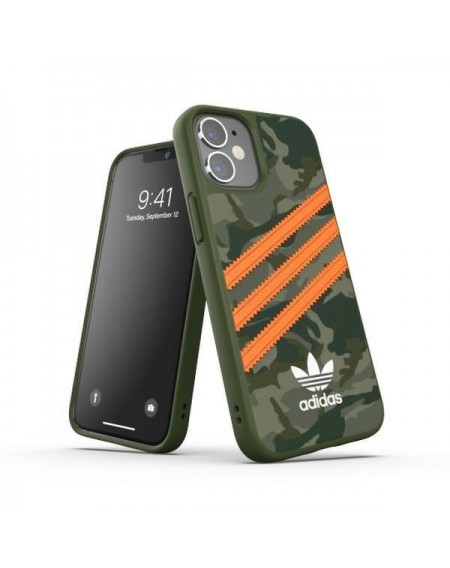 Adidas OR Moulded PU FW20 iPhone 12 mini moro zielony/camo green 42250
