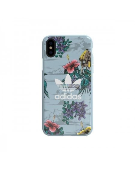 Adidas OR SnapCase Floral iPhone X/Xs 32139 szary/grey CJ8322