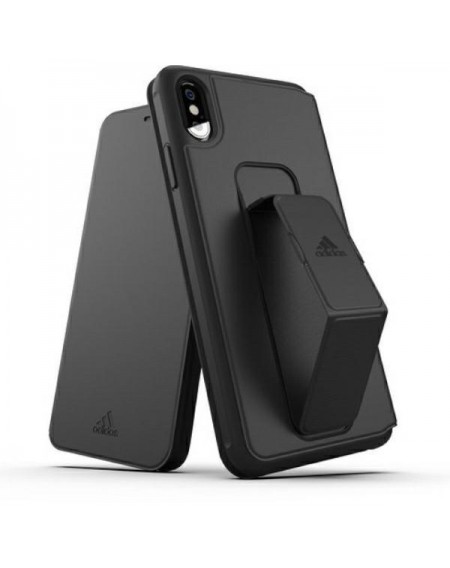 Adidas SP Folio Grip Case iPhone Xs Max czarny/black 32859