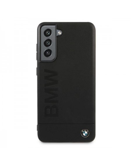 Etui BMW BMHCS21FESLLBK G990 S21 FE czarny/black hardcase Signature Logo Imprint