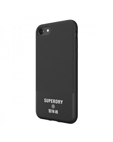 SuperDry Moulded Canvas iPhone 6/6s/7/8/ SE 2020 / SE 2022 Case czarny/black 41539