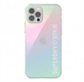 SuperDry Snap iPhone 12/12 Pro Clear Cas e Gradient 42599