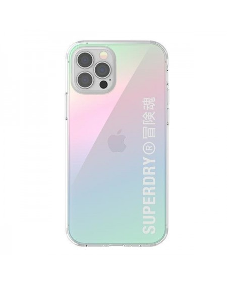 SuperDry Snap iPhone 12/12 Pro Clear Cas e Gradient 42599