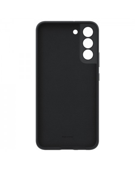 Samsung Silicone Cover Rubber Silicone Cover Case for Samsung Galaxy S22 + (S22 Plus) black (EF-PS906TBEGWW)