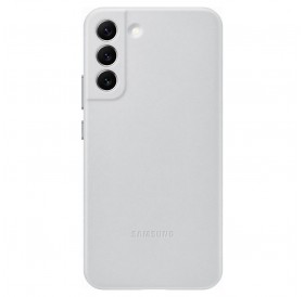 Samsung Leather Cover genuine leather case for Samsung Galaxy S22 + (S22 Plus) light gray (EF-VS906LJEGWW)